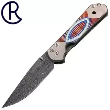 Складной нож Chris Reeve Sebenza 25 L21-1180 с клинком из стали Stainless Damascus, рукоять титан