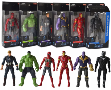 Супер герои Мстители 6 видов