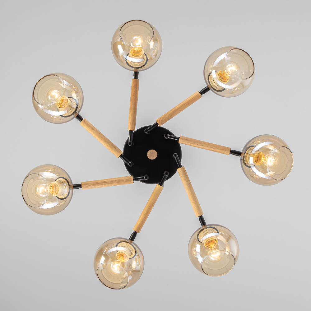 Citilux TIKA CL133171 Люстра поворотная Чёрная