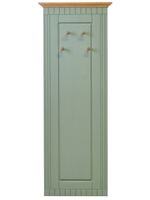 Вешалки настенные для одежды Неаполь 47х125 см из массива сосны, 2 шт., деревянные вешалки в прихожую, эвкалипт