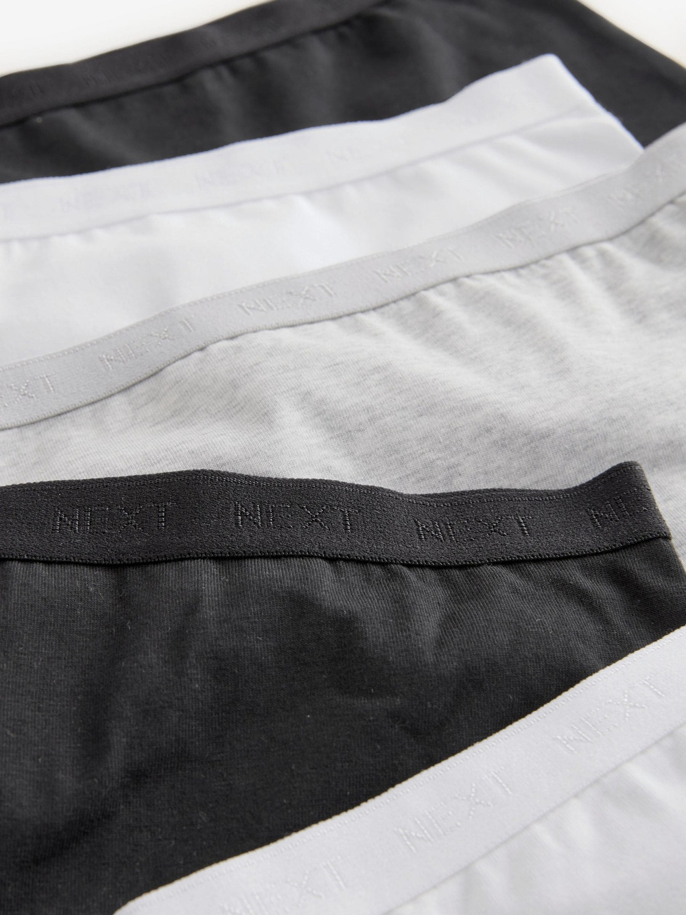 Трусы-шорты для девочки Next B49-792, 5 шт., Черный, Белый