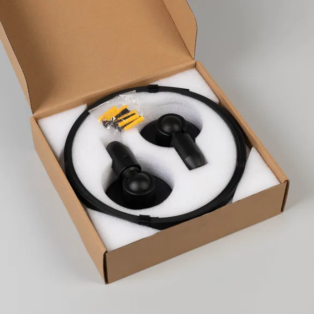 Система креплений STINGRAY-R2-SET-10000 BLACK (Arlight, Сталь+Алюминий) 050691