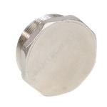 Заглушка латунь никель Ду 20 (3/4") НР VALFEX VF.583.N.034