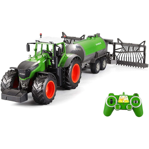 Радиоуправляемый сельскохозяйственный трактор с поливальной установкой Double Eagle 1:16