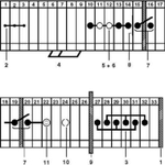 0270018 - USK 4-FSR(4-2,8-0,8) - Проходные клеммы