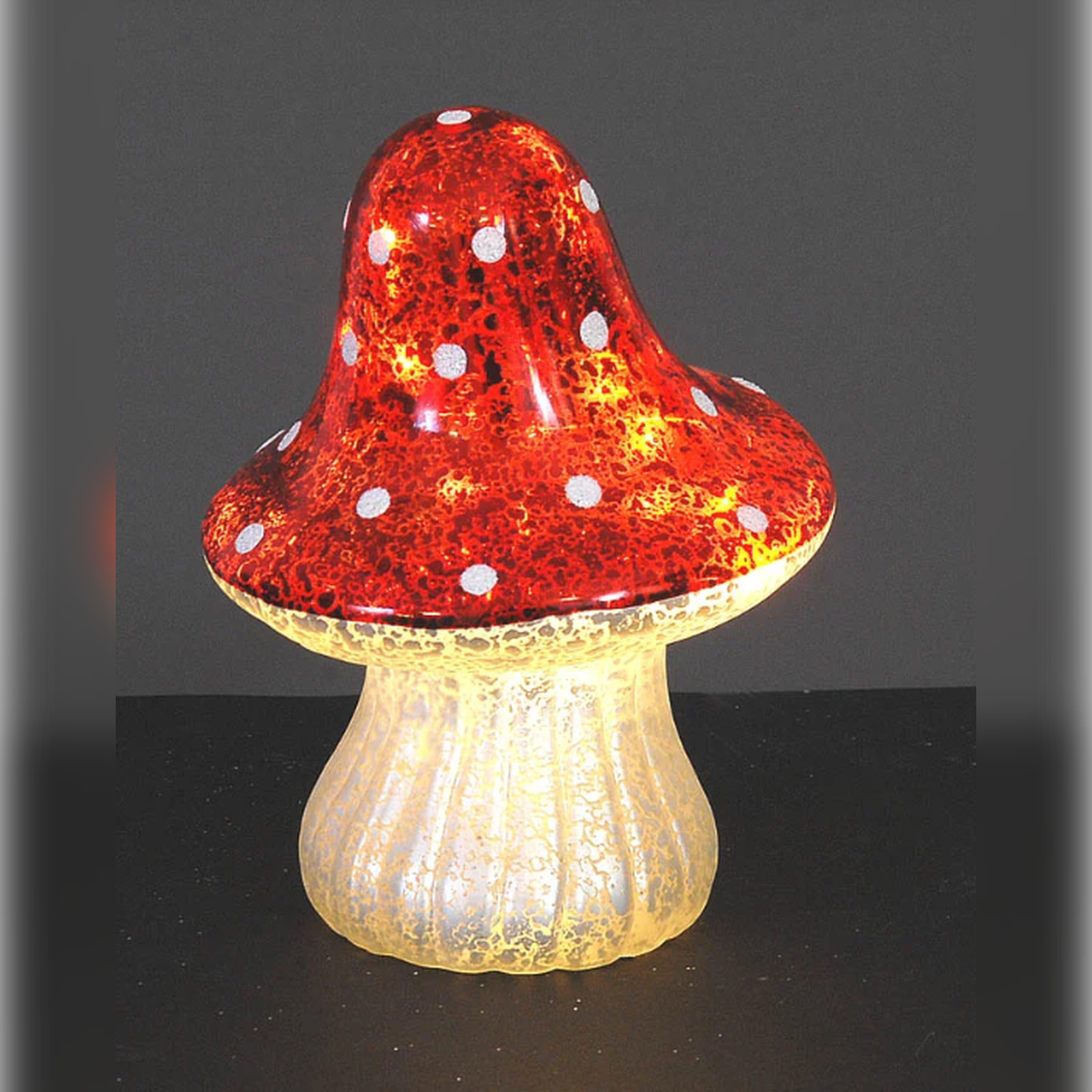 Гриб стеклянный светящийся