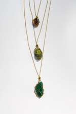 Авоська-подвеска для кристаллов золотистая L