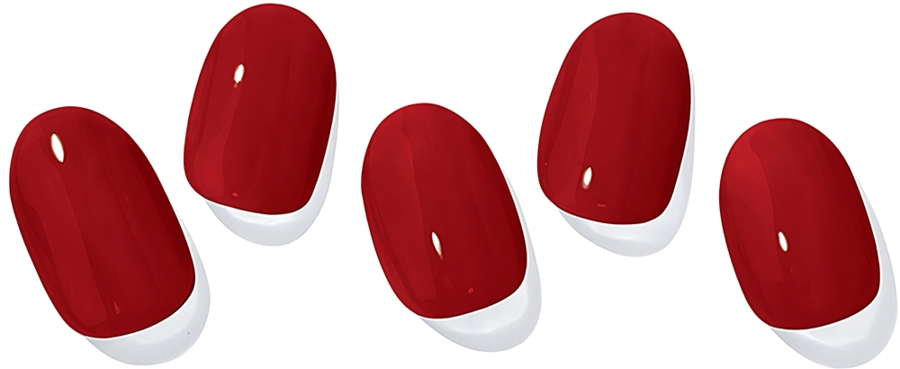 ohora Gel Nail Sticker N Addict - наклейки для ногтей, 30 шт.