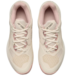 Женские теннисные кроссовки Yonex Power Cushion Sonicage Clay - pale pink