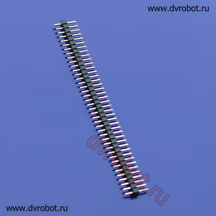 Контактная клемма 2.54мм/40p - черная