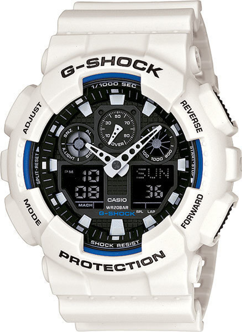 Японские наручные часы Casio G-SHOCK GA-100B-7A