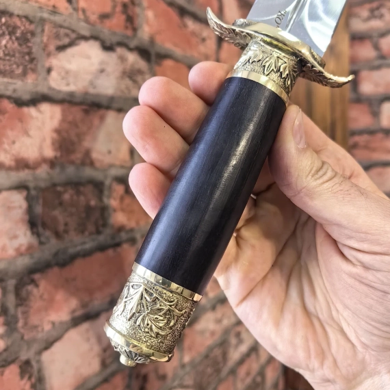 Нож Охотничий КО из стали 65х13 Граб