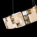 Подвесная люстра Modelux ML.6988.1000P GD