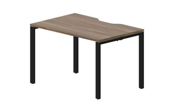 стол Strike 1180х780х750мм (с эргономичным вырезом)