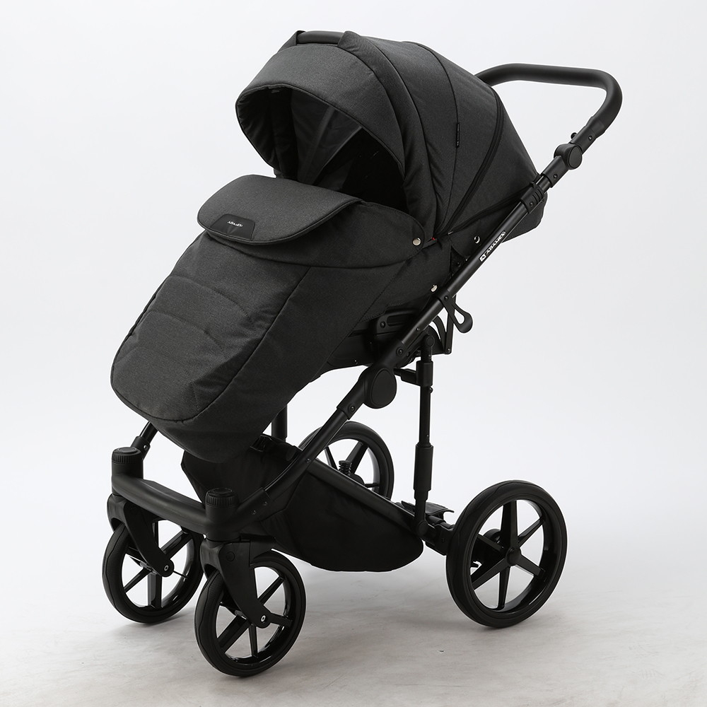 Детская коляска Adamex Zico 3 в 1 Z-TK79 (ТЕМНО-СЕРЫЙ)
