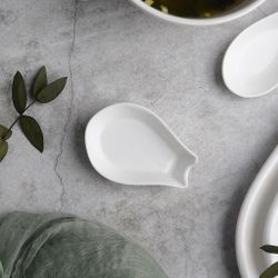 Подставка для ложки 7,6*5,5 см h1,9 см белый фарфор NEW P.L. Proff Cuisine [6]