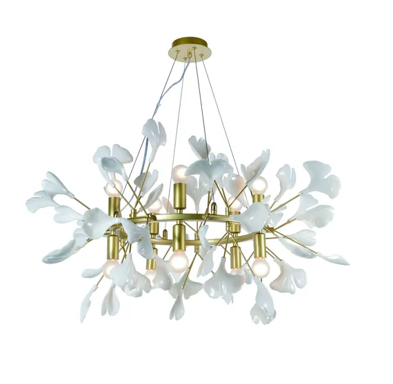 5746A/10 SPRAY PAINT BRASS+WHITE (1) Люстра NW