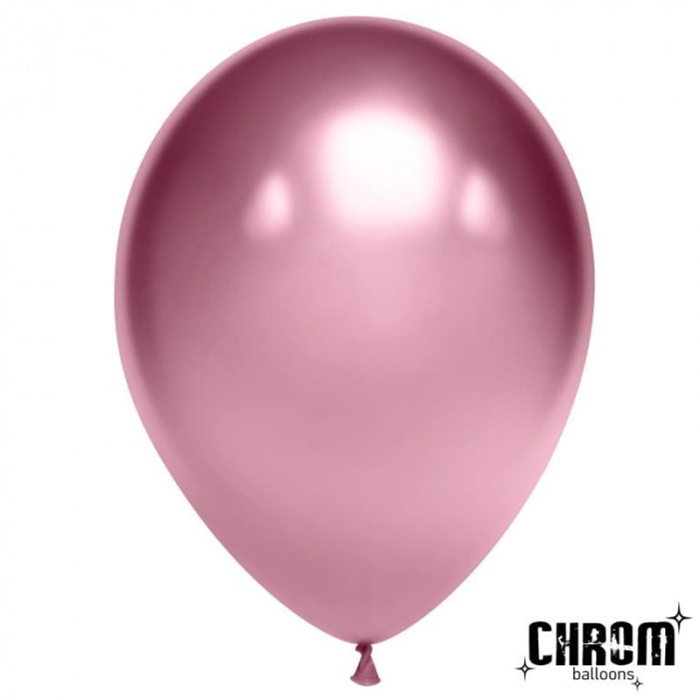Шар 12&quot; хром Фуксия, (Зеркальные шары) / Fuchsia К