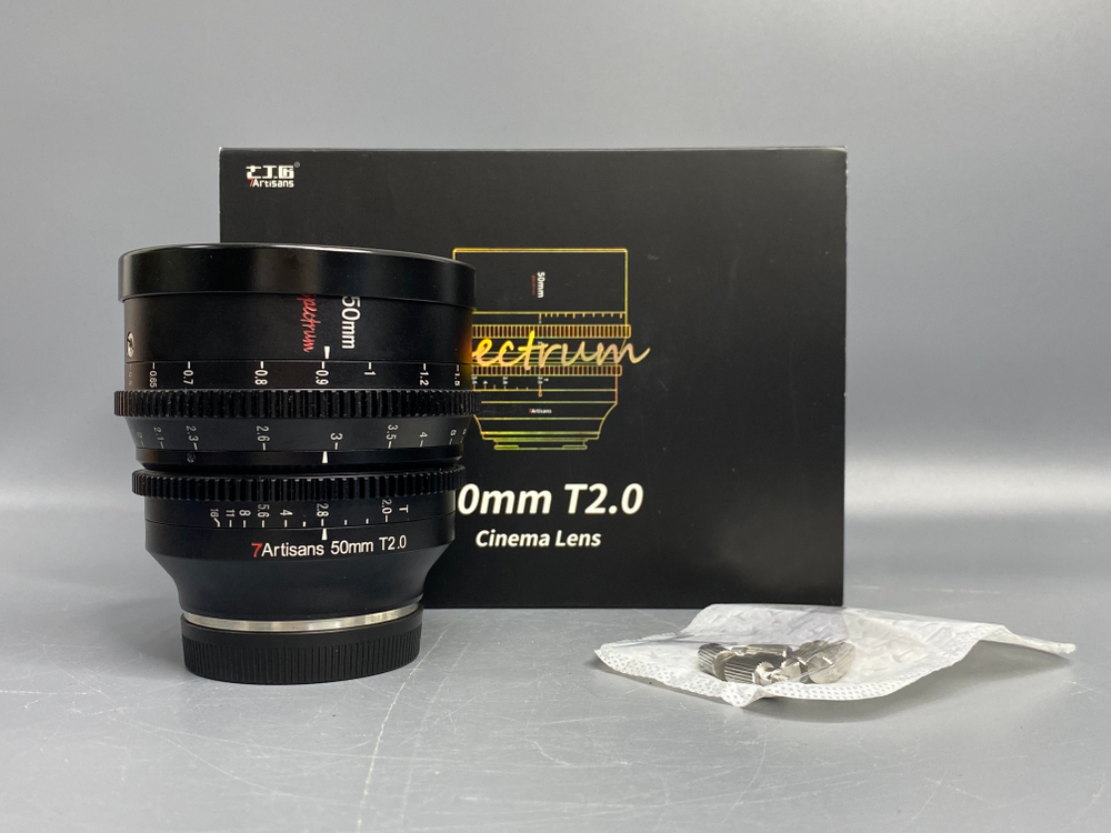 7Artisans Spectrum 50mm T2.0 Sony E