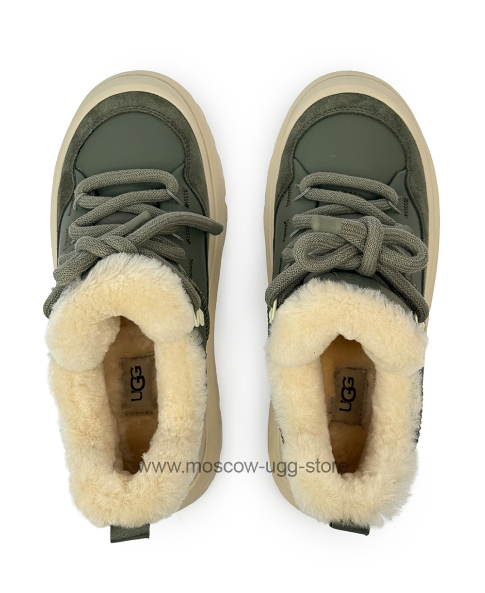MENS HERITAGE UTILITY SNEAKER - Moss Green