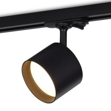 Donel, св-к трековый, цвет ЧЕРНЫЙ, D80хH120мм, под лампу GX53, IP20, серия: DN02