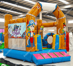 Коммерческий надувной батут "Весёлый пират"