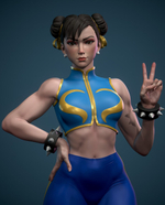 Чунь Ли Фигурка Chun-Li Street Fighter