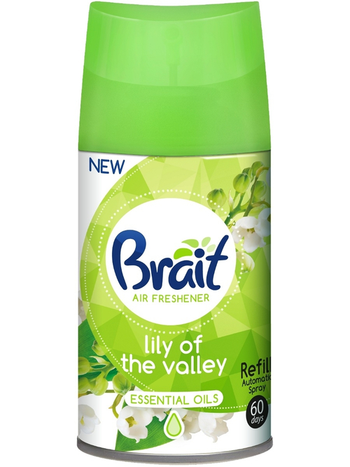 ОСВЕЖИТЕЛЬ ВОЗДУХА BRAIT LILY-VALLEY 300МЛ 2391
