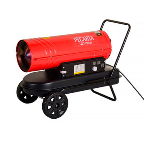 Пушка тепловая дизельная прямого нагрева Ресанта ТДП-20000, 20 кВт 220В