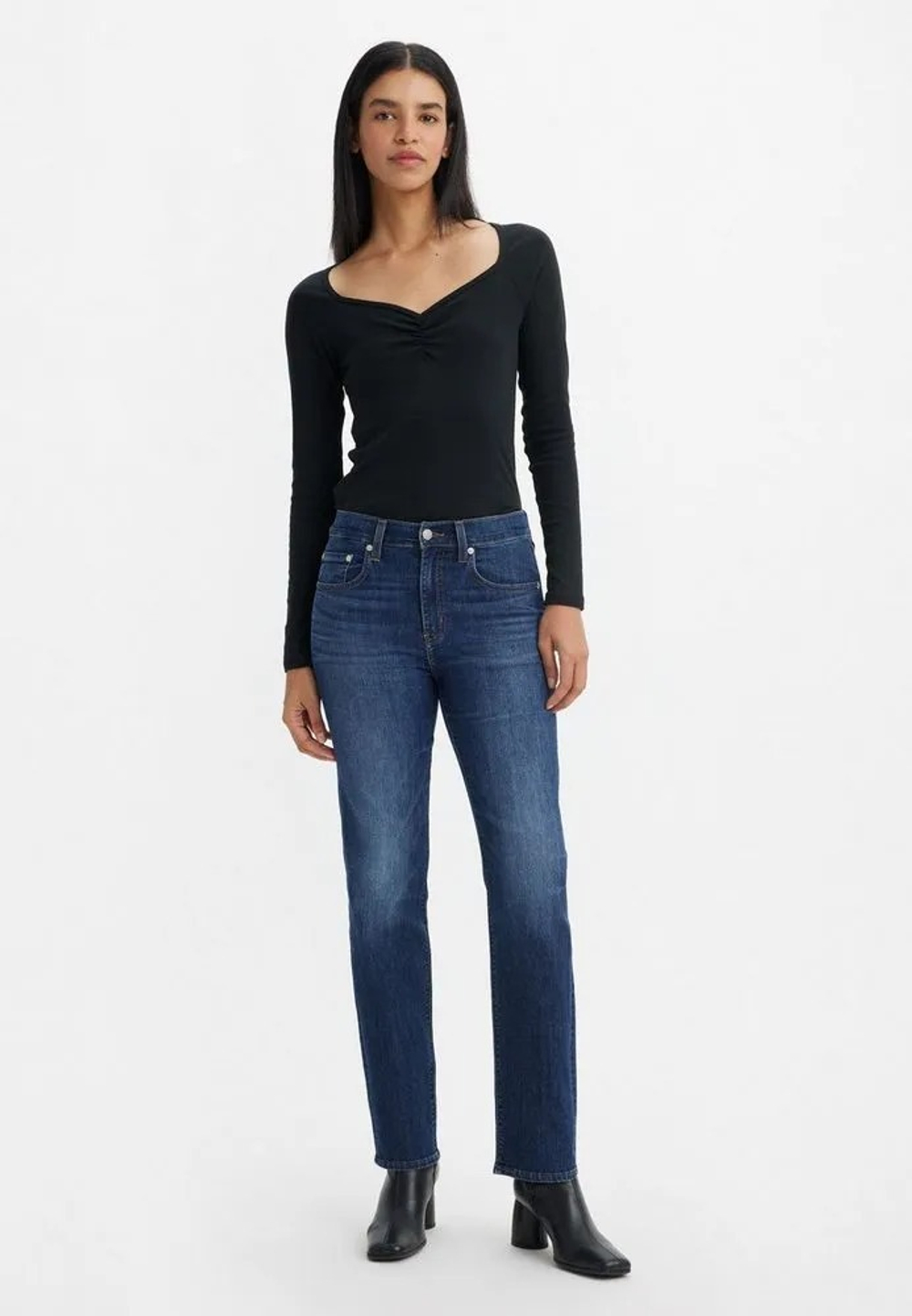 Джинсы женские LEVI'S 724 HIGH RISE STRAIGHT