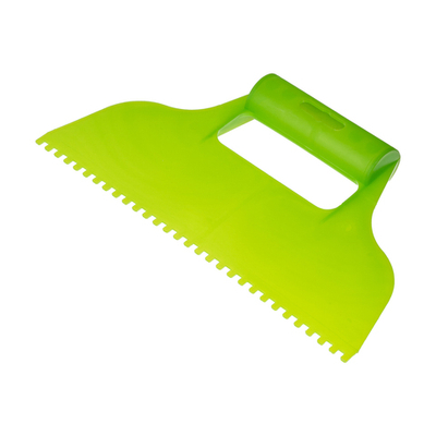 Шпатель для клея, пластмассовый, зубчатый 4 х 4 мм Сибртех