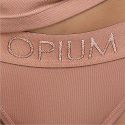 Женские трусы танга бежевые Opium T-106