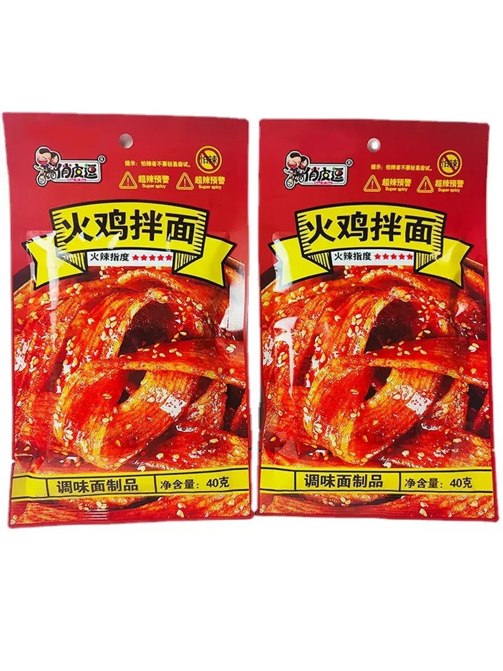 Азиатские снеки очень острые полоски с кунжутом 40 г * 30 шт