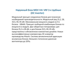 Наружный блок MDV VRF V4+ MDV-450W/D2RN1T DC inverter