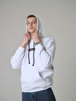 Купить худи мужское белое провинция