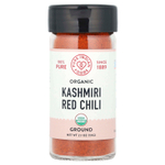 Pure Indian Foods, органический кашмирский красный чили, молотый, 59 г (2,1 унции)