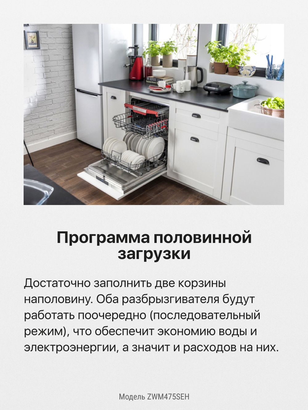 Посудомоечная машина Hansa ZWM475SEH