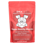 Codeage, ДНК Pet, Happy Healthy Muscles для собак, без ароматизаторов, 300 г (10,58 унции)