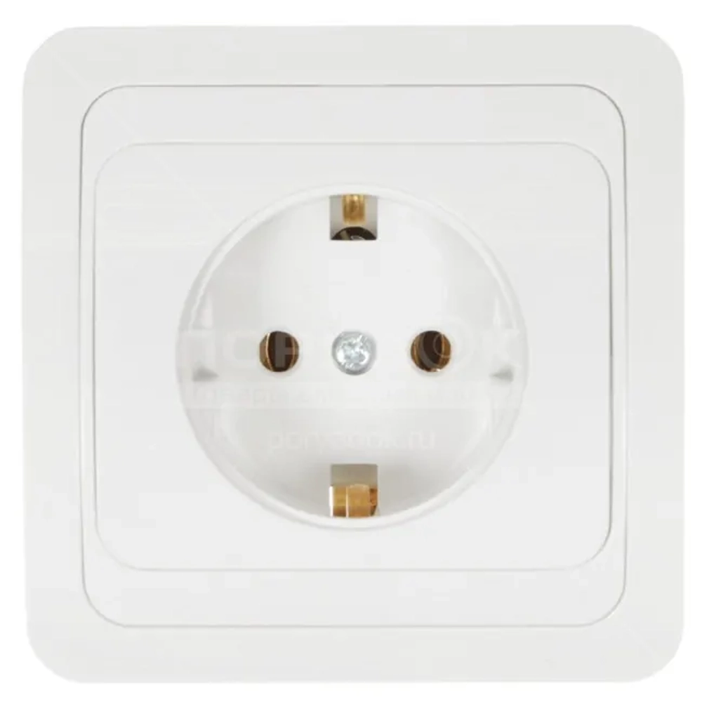 Розетка 1-я скрытой проводки с/з