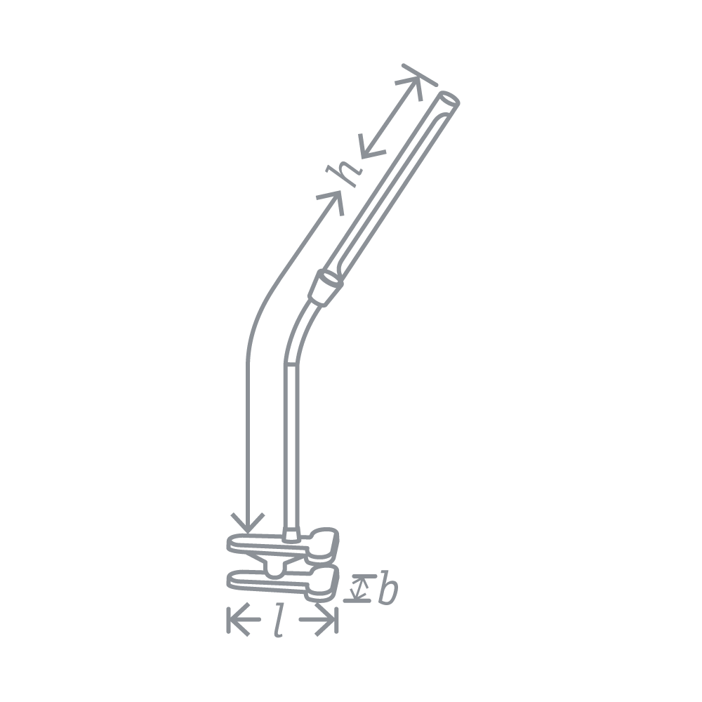 Светильник Navigator 61 036 NDF-C004-7W-4K-WH-LED прищепка, гибкий, белый