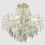 Светильник потолочный Crystal Lux ESMIRALDA PL4 SILVER