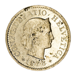 Switzerland, 5 Rappen, 1978 – Libertas Series, XF