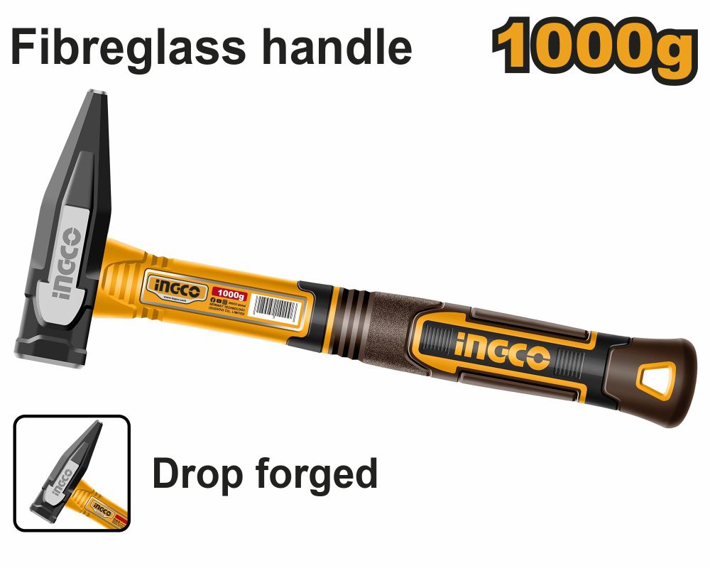 Молоток слесарный 1000 гр. SUPER INGCO HMH821000