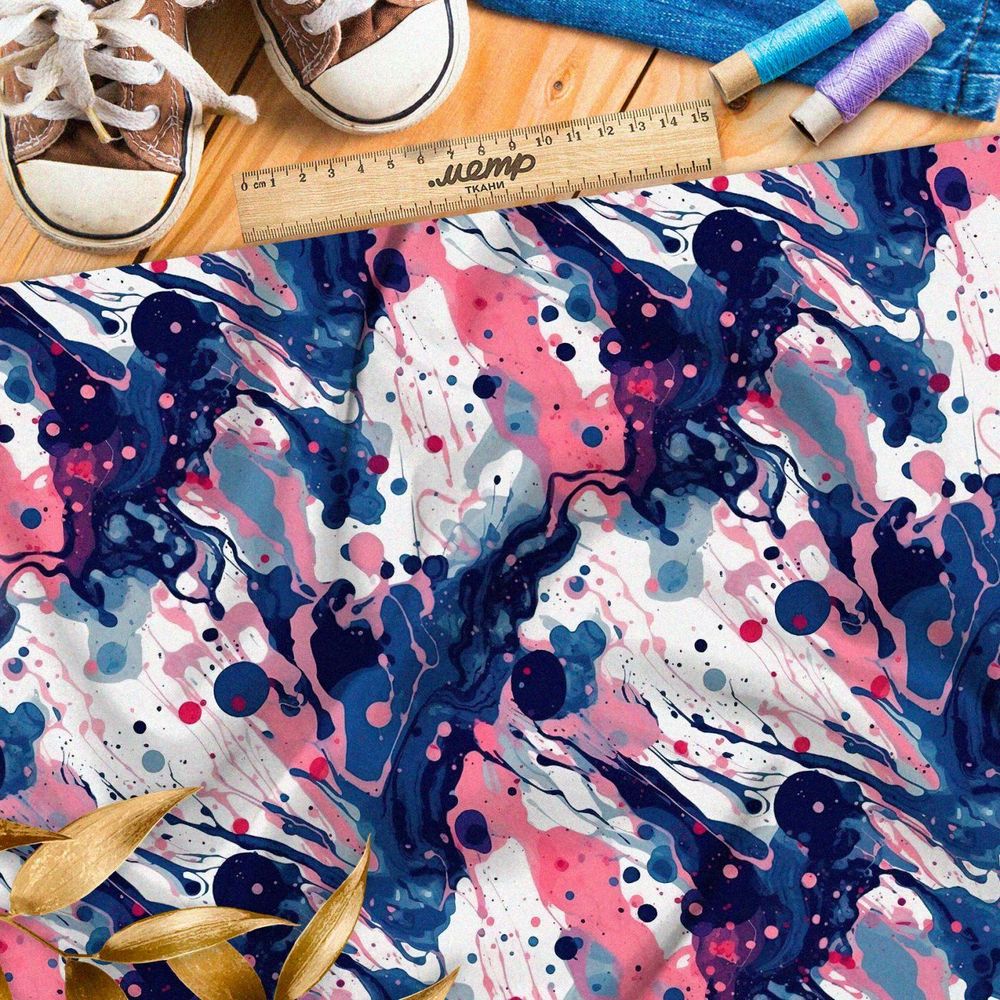 Ткань премиум таффета магические взлеты