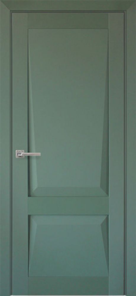 Межкомнатные двери Uberture Perfecto, ПДГ 101, Barhat green