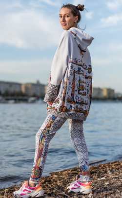 Комплект (худи и леггинсы), по мотивам Псалтири Латрелла