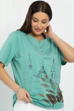 Блуза Арди (мята) Б12860-20М LT Collection