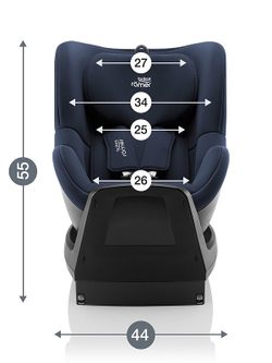 Автокресло Britax Roemer Dualfix Plus Moonlight Blue