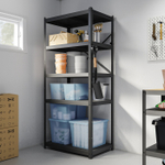 Ящик для хранения с крышкой IKEA RYKTA (РЮКТА), Светло-голубой, 36x50x35 см, 44,5 л