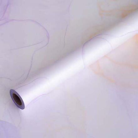 Пленка АКВАРЕЛЬ 58см*10м ФИОЛЕТОВЫ/СВ-КОРИЧНЕВЫЙ